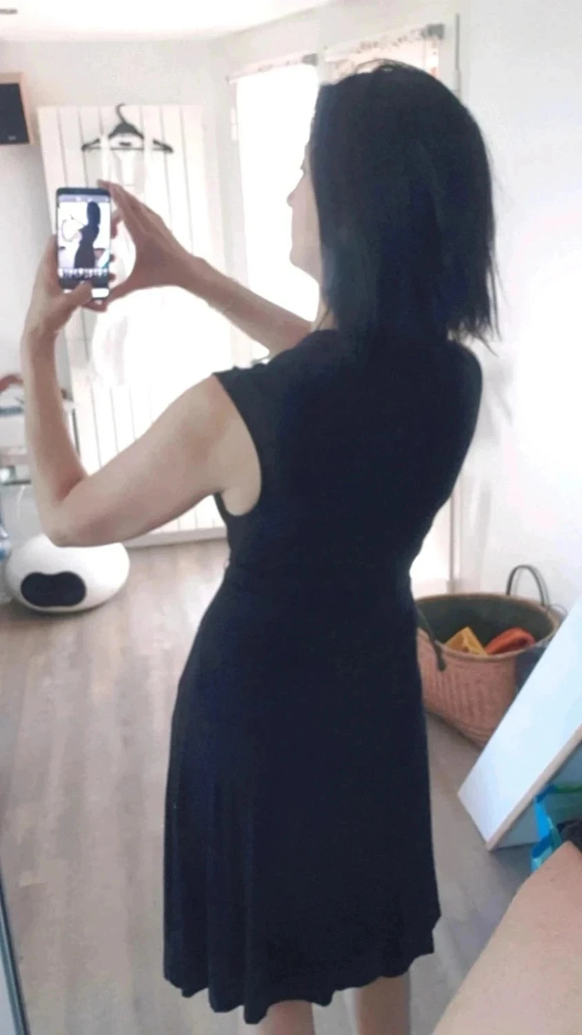 Petite robe noire Esprit taille S – photo 6